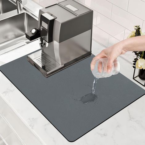 Tapis d'égouttement à séchage rapide pour évier 40 x 50 cm (1/5)