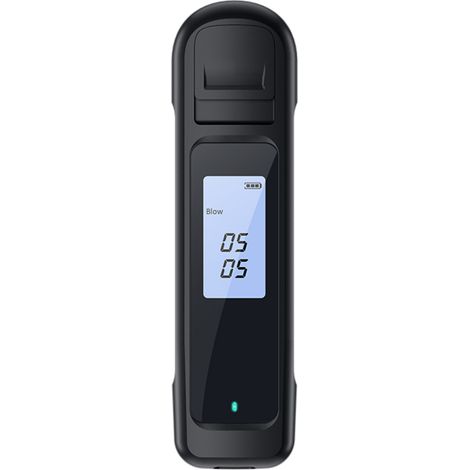 Alcoolomètre portable sans contact, éthylotest électronique haute sensibilité avec écran LED et voyant tricolore, à réponse rapide. (1/5)