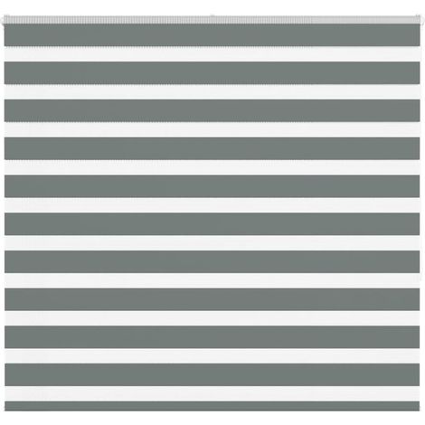 Doppelrollo Dunkelgrau 155x150 cm Stoffbreite 150,9 cm Polyester