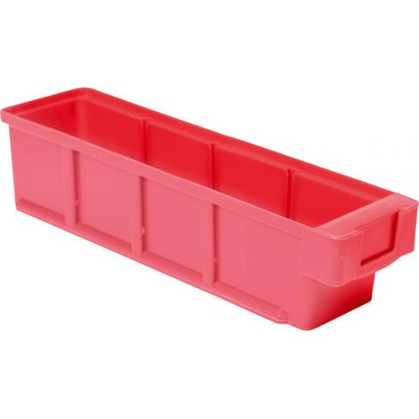 compartimentooo para piezas pequeñas VKB 300x93x83 mm rojo (por 16)