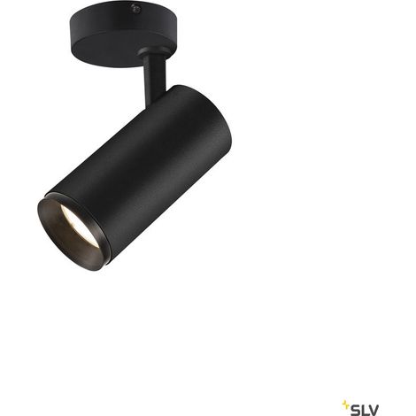 Plafonnier LED NUMINOS® M intérieur noir/noir LED 201W 36° UGR  16 - SLV - 1004499 (1/4)