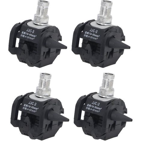 Lot de 5 connecteurs à perforation d'isolant 1 kV, pince de perforation sans décollement, séparateur de câble haute/basse tension JJ