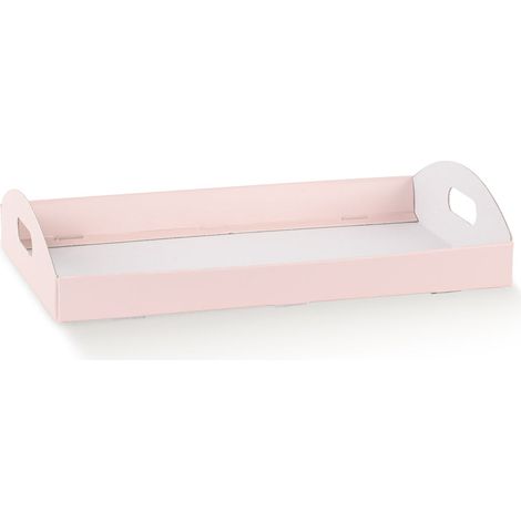 Scotton Cesto Fibra Rosa 43,5x29x4,5 cm Bomboniera 10 pz