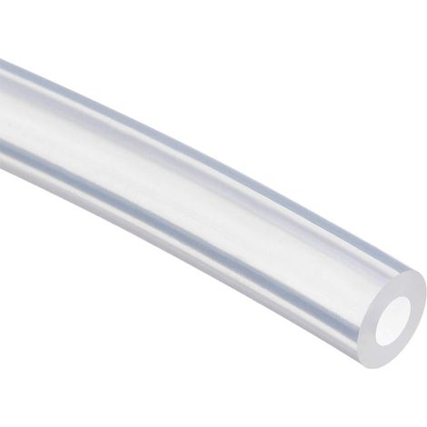 Silicone Tuyau 3/16"(5mm) ID X 3/8"(10mm) OD Transparent (1/4)