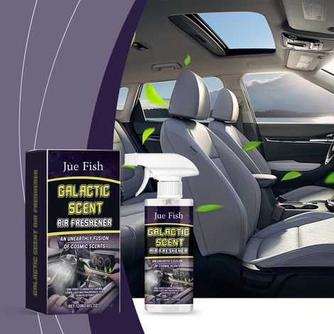 JUE-FISH Auto-Lufterfrischer – Beseitigt Gerüche, reinigt und erfrischt die Luft, langanhaltender Duft – 120 ml -- DTEKGAZ (1/5)