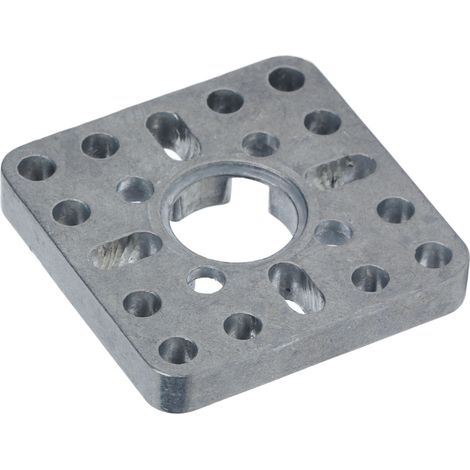 2 supports de servo 40x40mm en aluminium de qualité supérieure, finition anodique haute dureté, pour maquettes de robots. (1/5)
