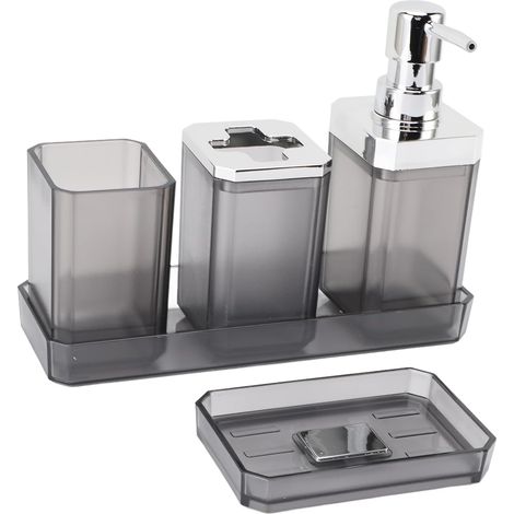 Badezimmer Accessoires Set mit 2 Lotionflaschen 1
