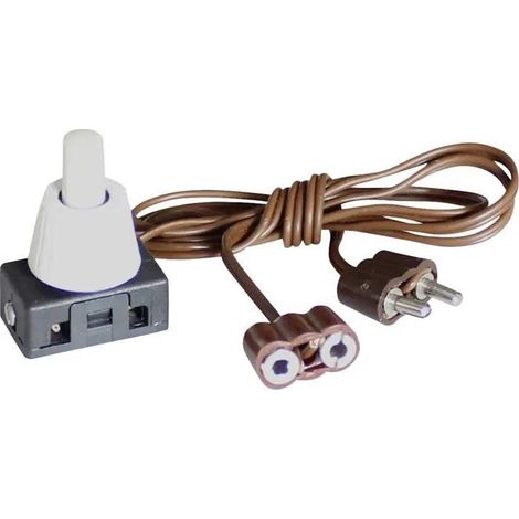 Kahlert Luz Extensión con Botón Pulsador 60 cm