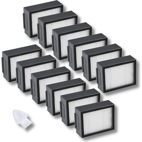Lot de 12 filtres de rechange pour iRobot Roomba e, i et j Series E5, E5154, E6, I7, I7+, I7156, I1, I3, I4, COMBO I5+, J5+, I8, Combo J7+/J9+ (1/5)
