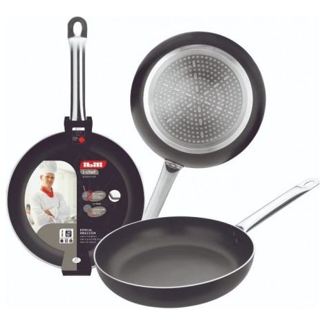 Ibili I-Chef sartén antiadherente 36 cm plateada