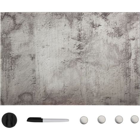 Pizarra magnética de pared vidrio 60x40 cm vidaXL