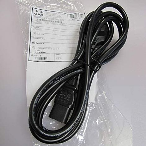 Cisco CP-PWR-Cord-CE= - Netzkabel, schwarz (1/2)