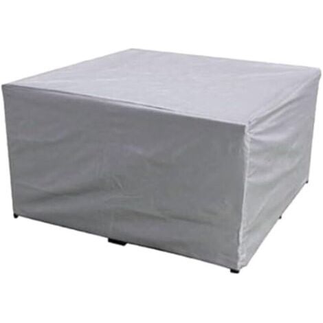 Housses de Meubles de Patio Coupe-Vent, Housses de Meubles de Jardin en Tissu Oxford 210D imperméable, Housses de Protection pour canapé de Chaise de Table d'extérieur(Silver,210X110X70cm) (1/4)