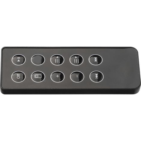 Mando a distancia de repuesto para altavoces: evita que se resbale y proporciona un control remoto sencillo para barras de sonido y altavoces estéreo.