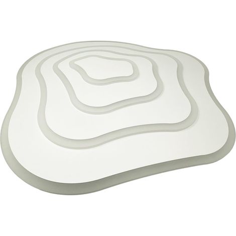 Plafoniera led moderna effetto ondulato lampada da soffitto 59 watt luce calda 3000k (1/5)
