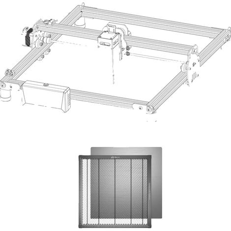 Grabadora láser, grabado de precisión, uso versátil de materiales, Algo MK3 2 (1/2)