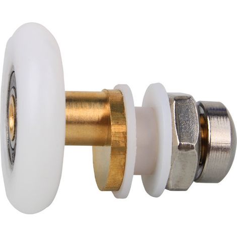 4 Duschkabinenrollen, Ersatzteile für Duschkabinenrollen aus Glas (27 mm) (1/5)