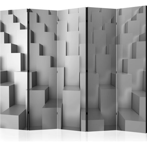 Paravent 5 Volets "Temple of Abstraction" 172x225cm (1/2)