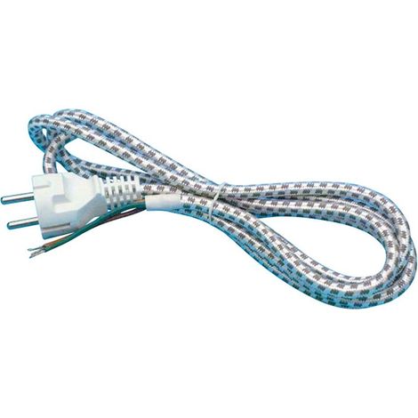 Recambio cable de plancha 3g1mm gris-blanco 2 m