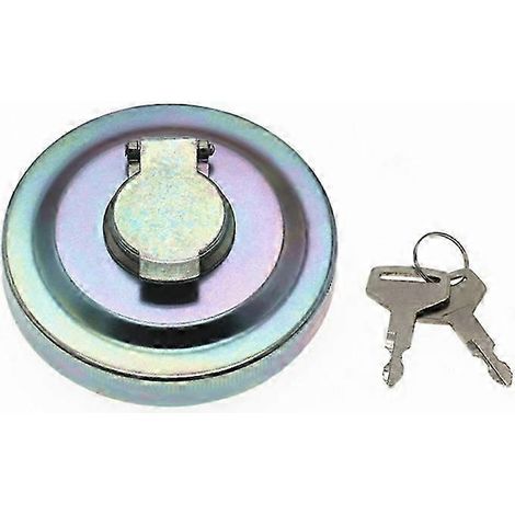Bouchon de réservoir de carburant avec 2 clés YN20P01034P1 pour pelle hydraulique New Holland Kobelco SK135 SK200 SK210 (1/4)
