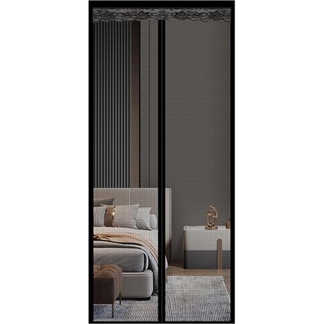 MagnéTique Moustiquaire Porte Rideau 70x200cm