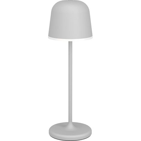EGLO - MANNERA TABLE LAMP - Gray - 34 cm tall, 11 cm diameter
