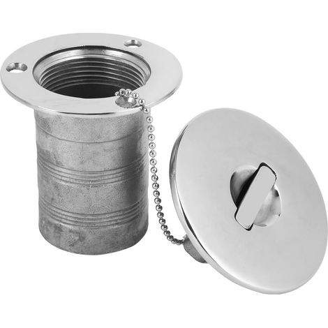50-mm-Schiffsdieseltankdeckel aus Edelstahl 316, Deckeinfüllstutzen für Boote, Yachten, Wohnwagen, Wohnmobile und Transporter (1/5)