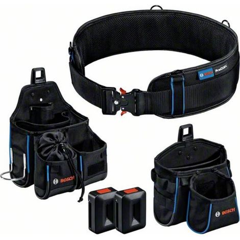 Mobilità Kit Cintura Bosch Professional 93 con GWT 2, GWT 4 e Supporti ProClick - 1600A0265P (1/5)