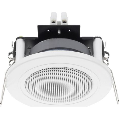 Monacor SPE-82/WS Einbaulautsprecher 12 W 4 Ω Weiß 1 St.