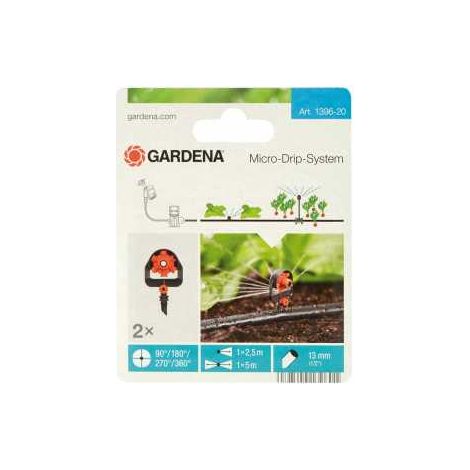 Gardena - Micro-Drip-System 6-Flächen-Sprühdüse, Inhalt: 2 Stück - 01396-20 (1/4)