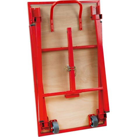 Poignée avec 2 roues pour table monteur - Mob (1/4)