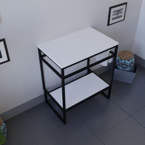 Meuble salle de bain pour vasque à poser STRUCTURA 70 cm-