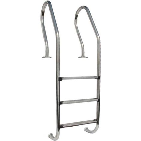 Escalera piscina Gre aisi 304 acero inoxidable 3 peldaños