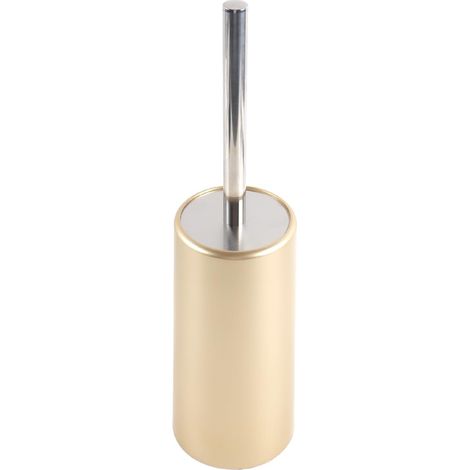 Ensemble de brosse WC en acier inoxydable avec tête en nylon (1/5)