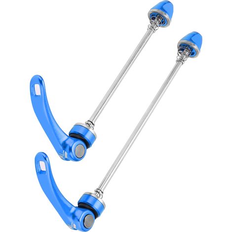 Bolany Fahrradnabe, Schnellspanner, Hebel aus Aluminiumlegierung, 100 mm Hinterrad, 135 mm Hinterrad, Hinterbauteile, blau (1/5)