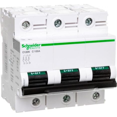 Disyuntor 3P C 100A 10kA CA C120N A9N18367