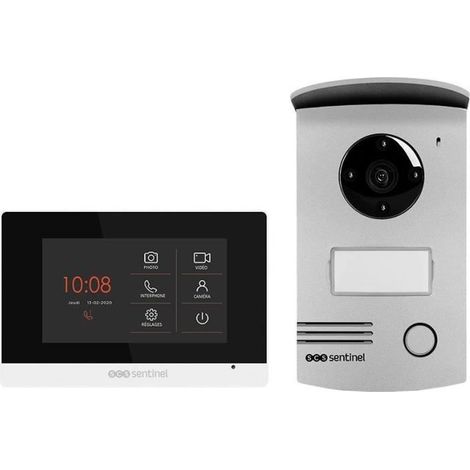 Verdrahtete Video-Türsprechanlage SCS SENTINEL VisioDoor 4.3+ mit 4,3" Touchscreen und Nachtsicht - 5 Jahre Garantie (1/4)