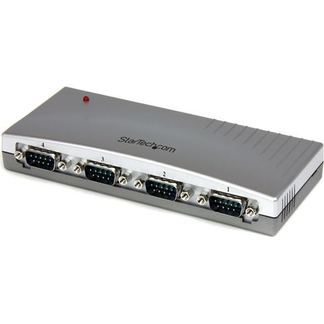 StarTech.com Hub Adattatore USB a seriale DB9 RS232 a 4 porte (1/5)