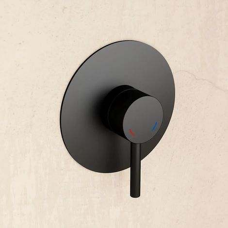 Miscelatore incasso doccia monocomando nero opaco Bette (1/3)
