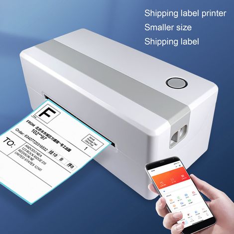 Imprimante d'étiquettes thermique TDL406, connexion sans fil Bluetooth et USB, livraison incluse, étiqueteuse 40 à 120 mm, prise UE 100-240 V (1/5)