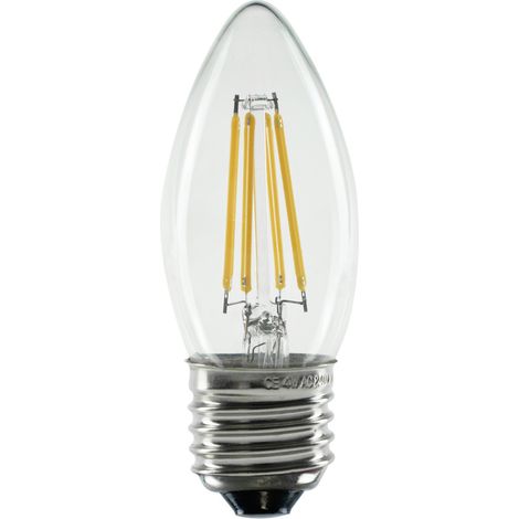 Segula 55314 LED EEK G (A - G) E27 Kerzenform 3.2 W = 26 W Warmweiß (Ø x L) 35 mm x 100 mm  1 St.