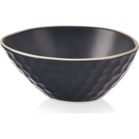 Bol de cerámica negra para aperitivos TEA TIME de 130 ml (1/5)