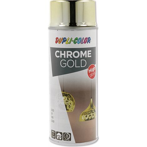 Spray à effet DUPLI-COLOR, chrome or, 400 ml