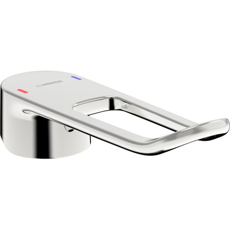 Hansa Clinica Langer Hebel 59914716 Bügelhebel Bedienhebel lang Länge 162mm Chrom (1/2)
