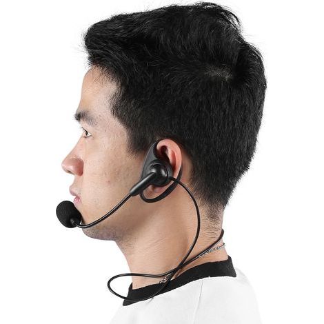 Écouteur Bluetooth Moto avec Crochet Oreille pour Intercom V6 V4, Casque Audio Filaire 3.5mm (1/5)