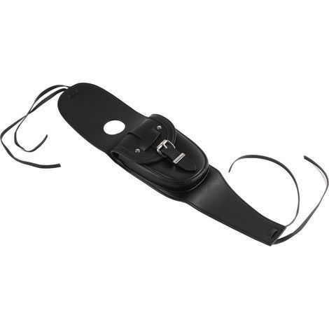 Motorrad-Tankabdeckung aus PU-Leder mit Polsterung, Latztasche und Tasche, passend für XL 883 1200