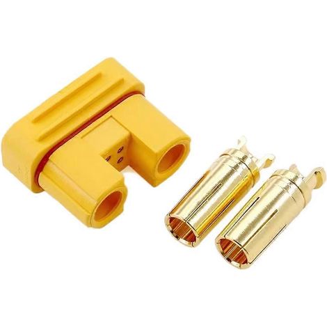 AS150U-F weiblicher Stecker, 2,0 mm Bananenstecker, 18 AWG Querschnitt, flammhemmend mit Signalstift, wasserdicht, für Lithiumbatterie. (1/5)