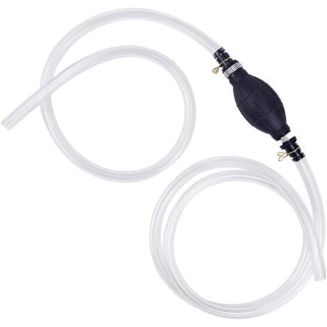 Gasoline Hand Pump, Water Liquid Transfer Pump, Portable Car Fuel Transfer Manual Siphon Pump, Emergency Fuel Pump with 2M Siphon Hose (1/5)
