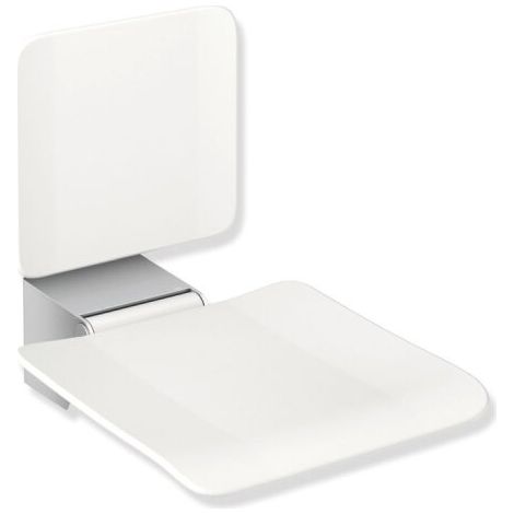 HEWI 900.51.203XA 98 Siège rabattable, 450x650, BS, brossé (1/2)