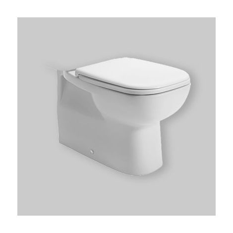 Vaso Filo Muro Monoblocco "D-Code" Scarico Universale 35X56 (1/5)